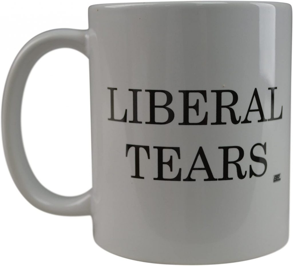 Liberal Tears Mug Red Mug Enjoying My Hot Cup of Liberal Tears Trump 2020